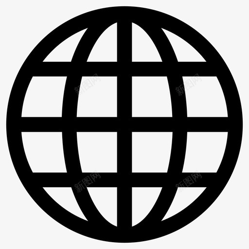 www全球互联网图标svg_新图网 https://ixintu.com www 互联网 全球 在线 网络