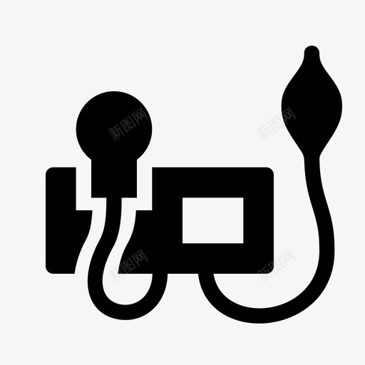血压计血压医疗工具图标svg_新图网 https://ixintu.com 健康 医疗 图标 工具 平面 平面图 普通 血压 血压计
