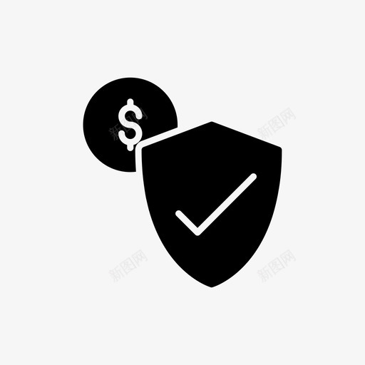受保护付款字形付款人图标集glyphsvg_新图网 https://ixintu.com glyph 付款 付款人 保护 图标 字形