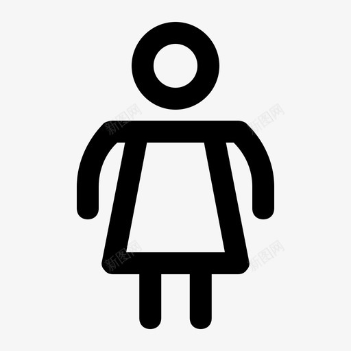 女人女孩母亲图标svg_新图网 https://ixintu.com 女人 女孩 怀孕 母亲