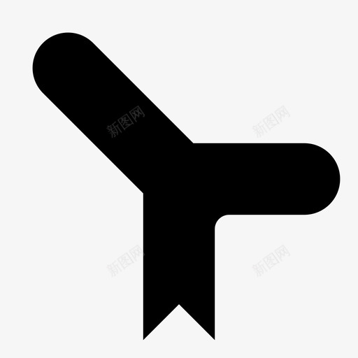 三向地铁瓦线路公共图标svg_新图网 https://ixintu.com 三向地铁瓦 交通 公共 地铁瓦单线 线路