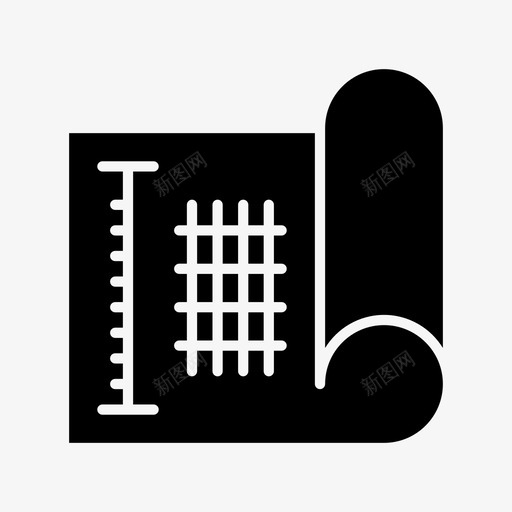 蓝图商业金融图标svg_新图网 https://ixintu.com 商业 投资 蓝图 计划 金融