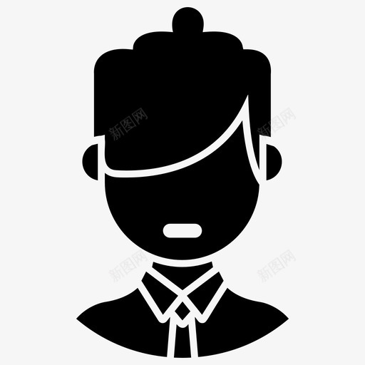 时尚男孩头像时尚男孩化身男性化图标svg_新图网 https://ixintu.com 化身 头像 字形 时尚 时尚男人 男孩 男性 男性化 职业 职业化