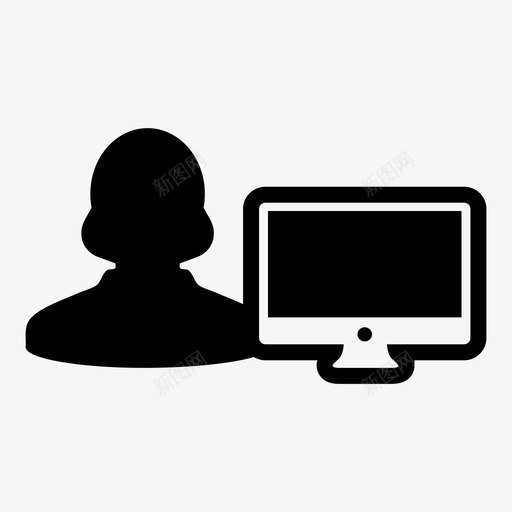 桌面用户计算机员工图标svg_新图网 https://ixintu.com 22个 互联网 向量 员工 图标 工人 技术 桌面 用户 监控 计算机