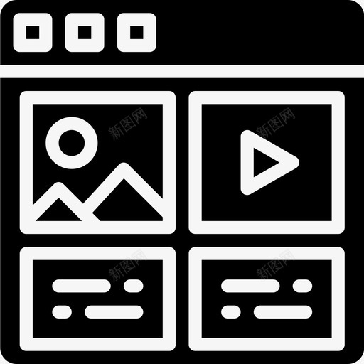 社交媒体用户界面第三卷固体图标svg_新图网 https://ixintu.com 固体 媒体 用户界面 社交 第三