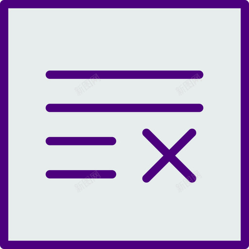 错误文本格式8线性颜色图标svg_新图网 https://ixintu.com 文本 格式 线性 错误 颜色