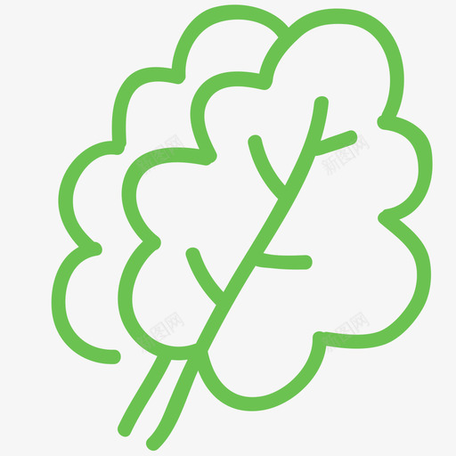 青菜叶svg_新图网 https://ixintu.com 青菜叶