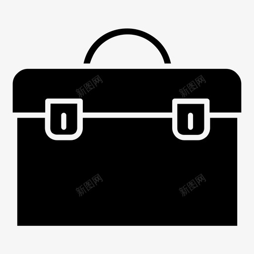 公文包包钱包图标svg_新图网 https://ixintu.com 书包 公文包 学校教育 钱包