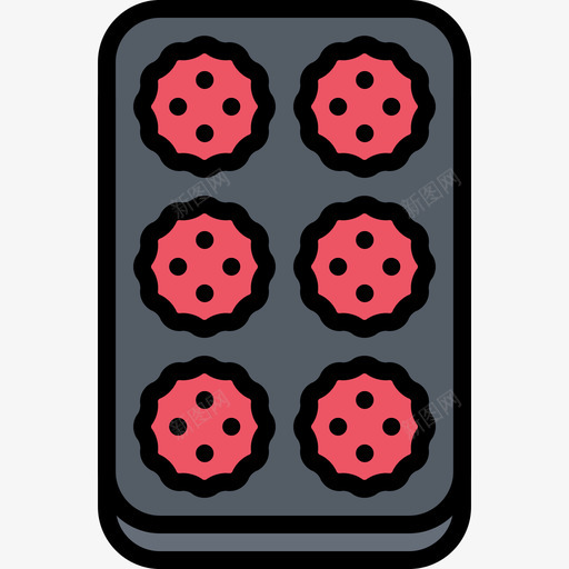肉丸屠夫19彩色图标svg_新图网 https://ixintu.com 屠夫 彩色 肉丸