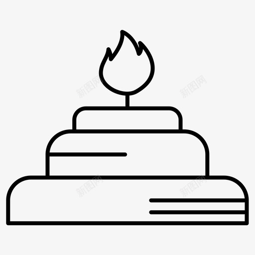 燃烧器化学实验室加热图标svg_新图网 https://ixintu.com 加热 化学实验室 燃烧器 物理常规线组2