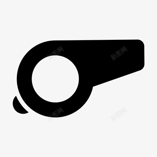 吹口哨教练音响图标svg_新图网 https://ixintu.com 健身 吹口哨 教练 训练 运动 音响