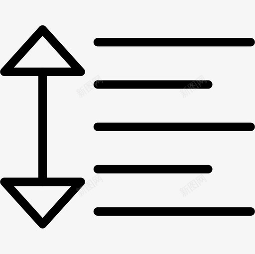 增加文本格式5线性图标svg_新图网 https://ixintu.com 增加 文本 格式 线性