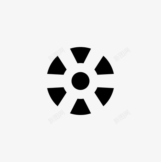 缓冲轮缓冲六角图标svg_新图网 https://ixintu.com 六角 加载 旋转 缓冲
