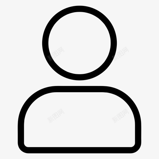 客户帐户人员图标svg_新图网 https://ixintu.com 个人资料 人员 客户 帐户 用户 电子商务