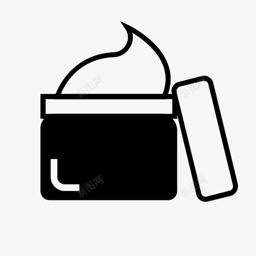 护肤常规外观保湿图标svg_新图网 https://ixintu.com 保湿 外观 常规 护理 护肤 物理 自我