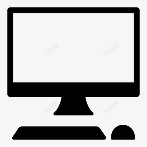 电脑电器桌面图标svg_新图网 https://ixintu.com 个人电脑 商店 桌面 电器 电脑 设备 销售