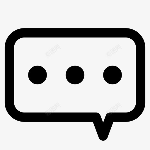 聊天通讯信息图标svg_新图网 https://ixintu.com ui ui32x32 信息 聊天 通讯