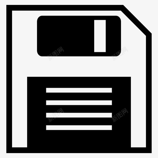 应用程序命令数据图标svg_新图网 https://ixintu.com 保存 命令 存储 应用程序 数据 数据库
