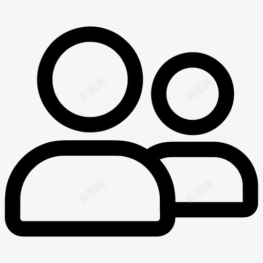 客户观众人员图标svg_新图网 https://ixintu.com 人员 团队 客户 用户 电子商务 观众