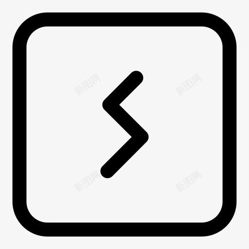 光安培闪电图标svg_新图网 https://ixintu.com 安培 网站 闪电 雷电