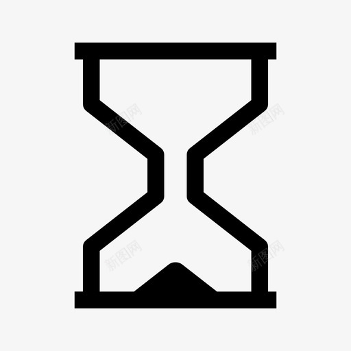 沙漏沙漏计时器复古计时器图标svg_新图网 https://ixintu.com 复古 手表 沙漏 计时器
