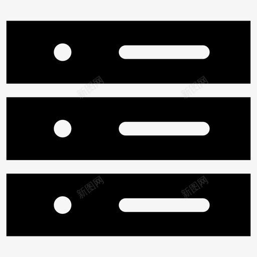 托管数据库网络服务器图标svg_新图网 https://ixintu.com 托管 数据库 服务器 网络 网络服务 连接