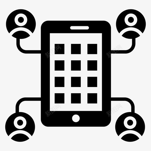 移动界面移动应用程序菜单移动导航图标svg_新图网 https://ixintu.com 一组广告 移动导航 移动应用程序菜单 移动用户体验设计 移动界面 移动软件 通信和网络字形矢量图标