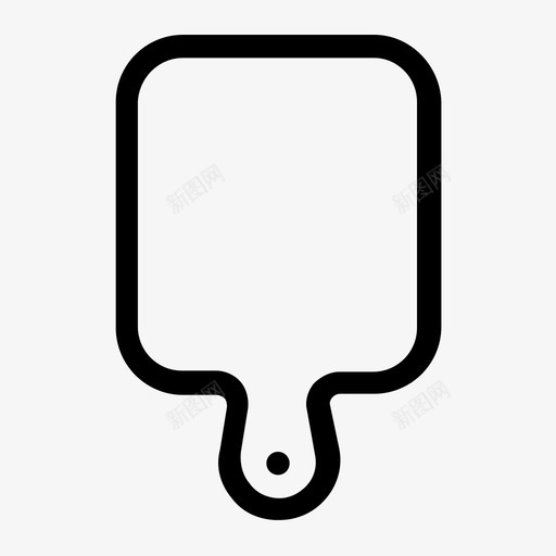 砧板厨房工具图标svg_新图网 https://ixintu.com 厨房 工具 砧板 细线