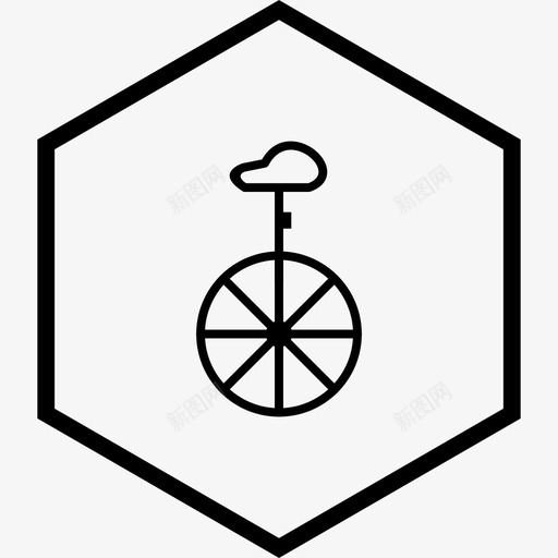 独轮车杂技演员马戏团图标svg_新图网 https://ixintu.com 单车 杂技 演员 独轮车 车轮 运输工具 马戏团