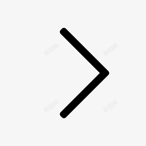 单线-右箭头svg_新图网 https://ixintu.com 单线-右箭头