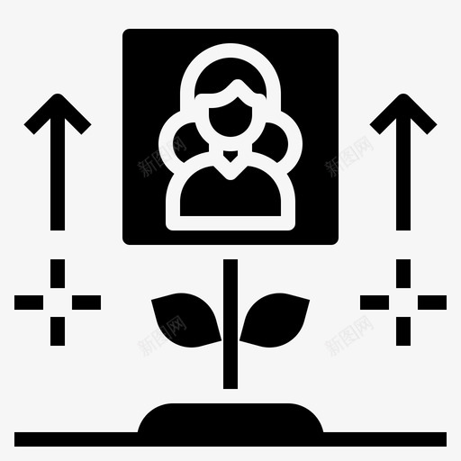 增长管理73填充图标svg_新图网 https://ixintu.com 填充 增长 管理