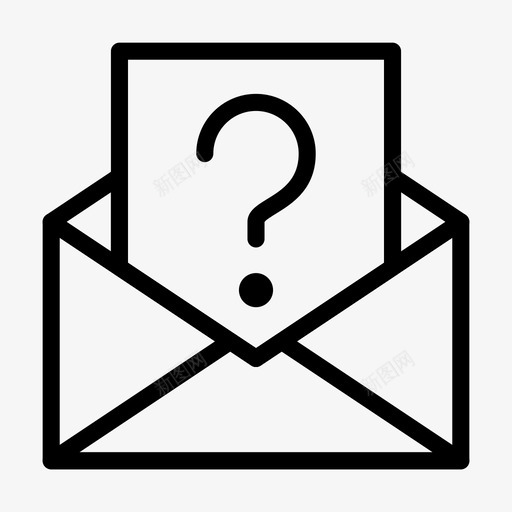 电子邮件标记消息图标svg_新图网 https://ixintu.com 常规 材料 标记 消息 电子邮件 集合