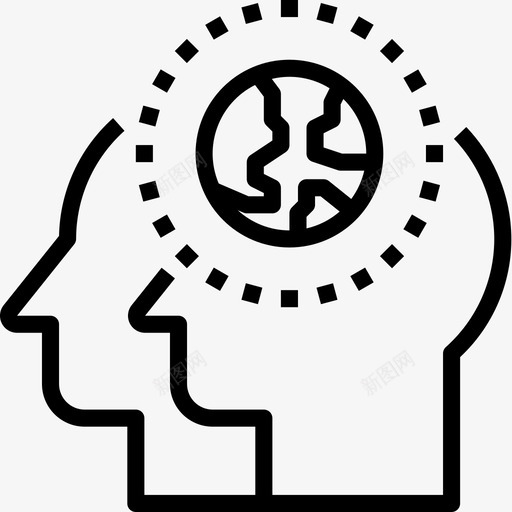 头脑个人思维直率图标svg_新图网 https://ixintu.com 个人 头脑 思维 直率