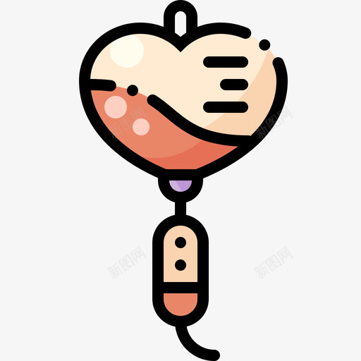 爱情浪漫爱情3线性色彩图标svg_新图网 https://ixintu.com 浪漫爱情3 爱情 线性色彩