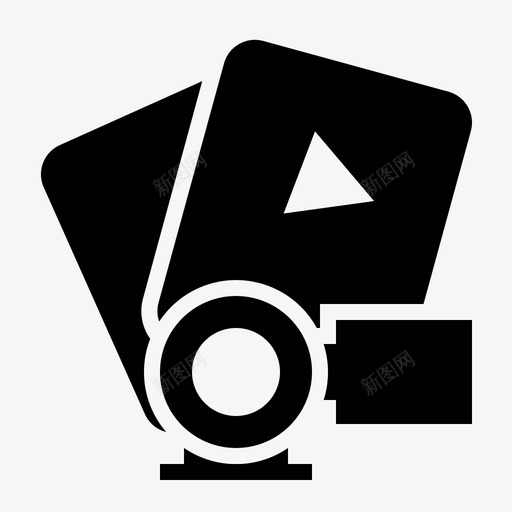 视频文件avi电影图标svg_新图网 https://ixintu.com avi glyph mp4 文件 电影 类型 视频