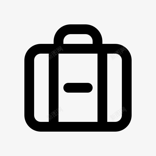 公文包包假日图标svg_新图网 https://ixintu.com 假日 公文包 旅行 旅行包 行李 运输
