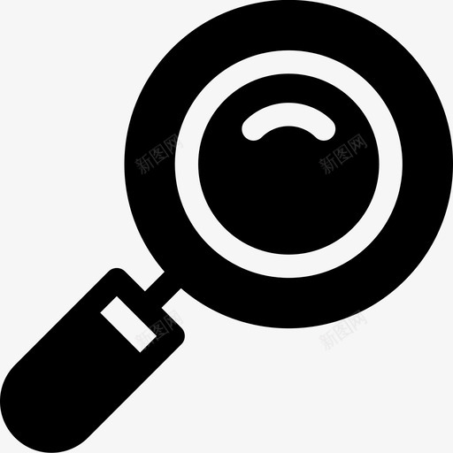 查看帮助信息图标svg_新图网 https://ixintu.com 信息 帮助 搜索 放大镜 查看