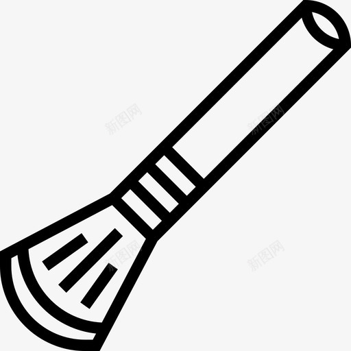 刷子美容化妆品10直线型图标svg_新图网 https://ixintu.com 刷子 化妆品 直线 线型 美容 美容化妆