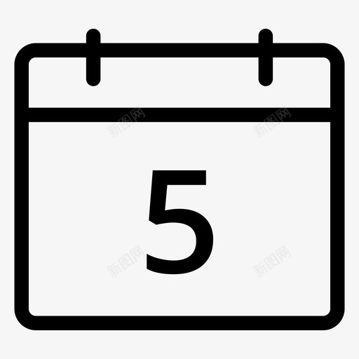 5dayssvg_新图网 https://ixintu.com 5days