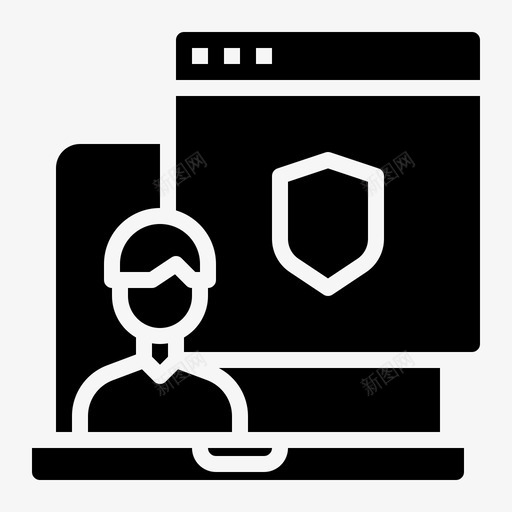 管理员网站类型3填充图标svg_新图网 https://ixintu.com 填充 管理员 类型 网站