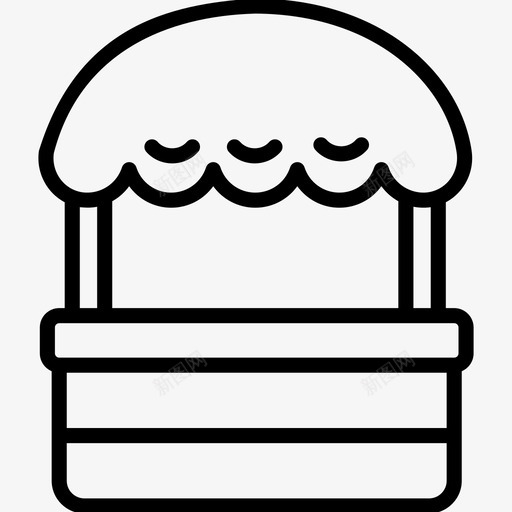 棚屋小屋贫穷图标svg_新图网 https://ixintu.com 别墅 奴隶 小屋 棚屋 贫穷