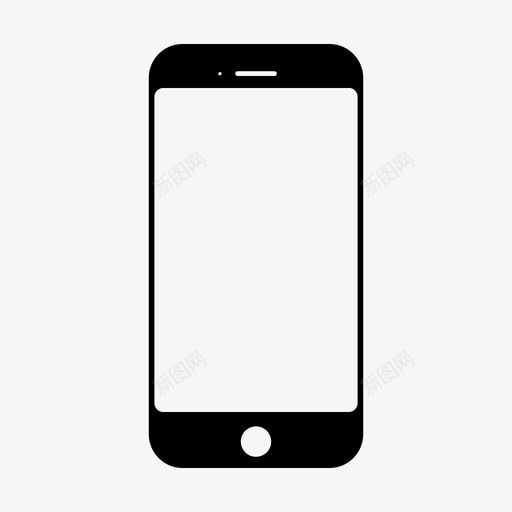 智能手机手机触控图标svg_新图网 https://ixintu.com smarphone 手机 智能 触控