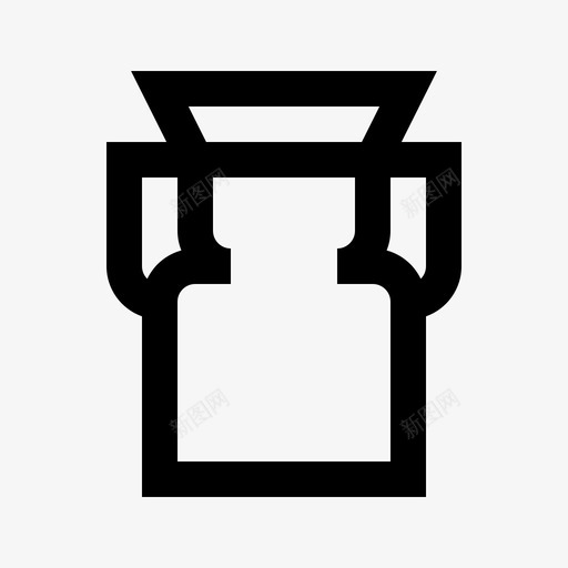 陶器埃及50直纹图标svg_新图网 https://ixintu.com 埃及 直纹 陶器