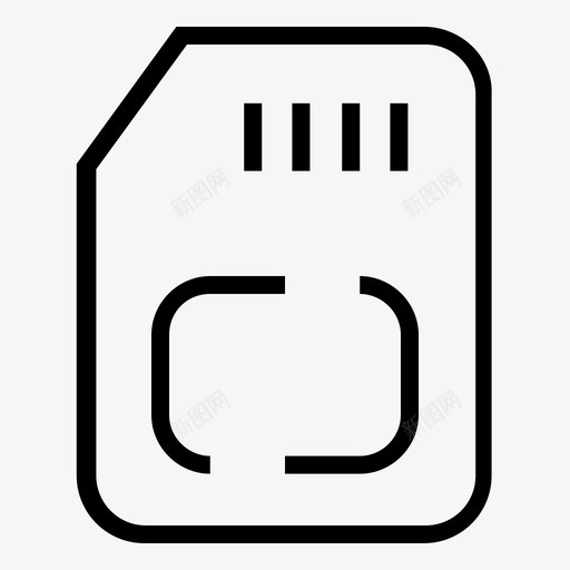 存储器数据文件图标svg_新图网 https://ixintu.com 存储卡 存储器 数据 文件 线路 计算机