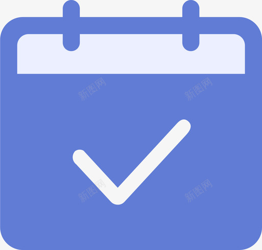 标签栏-签到选中svg_新图网 https://ixintu.com 标签栏-签到选中
