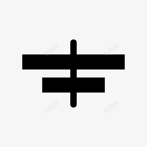 水平居中对齐对齐党派性图标svg_新图网 https://ixintu.com 党派性 对齐 居中 文本 水平