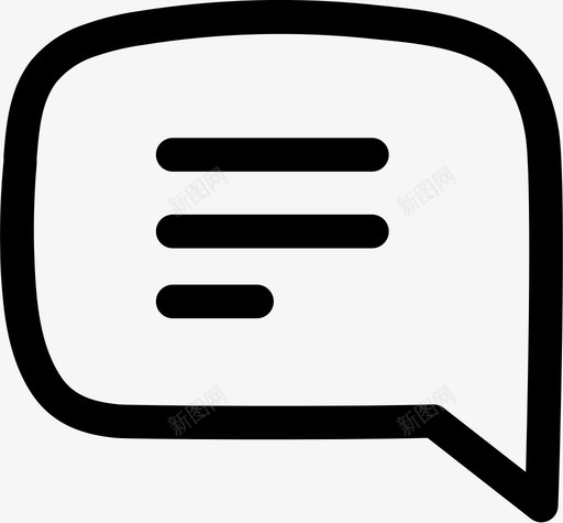 信息电子邮件发送图标svg_新图网 https://ixintu.com 信息 发送 泡泡 电子邮件 短信 语音