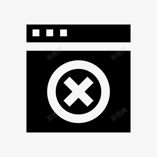 离线连接互联网图标svg_新图网 https://ixintu.com 互联网 信号 离线 网络 连接