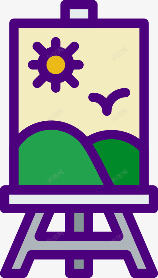 画布图案142线条色图标svg_新图网 https://ixintu.com 图案 画布 线条