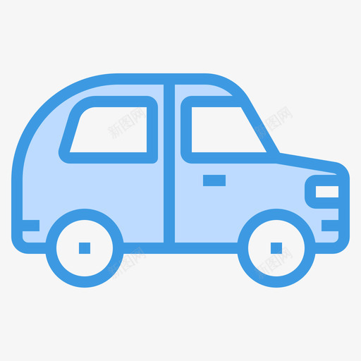 车15号车蓝色图标svg_新图网 https://ixintu.com 15号车 蓝色 车